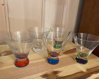 MCM Cocktail Glasses 
