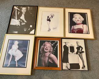 Framed Marilyn Monroe pictures