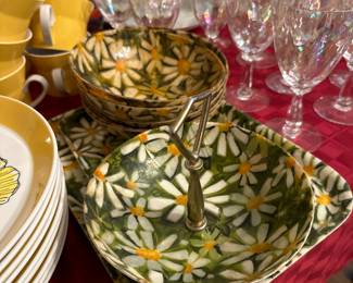 Vintage Traymold Fiberglass Dishes