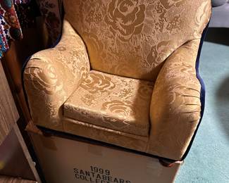 Santa Bear chair