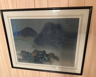David Lee framed print