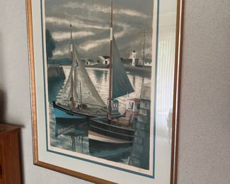 Laurent Marcel Salina’s signed and numbered print