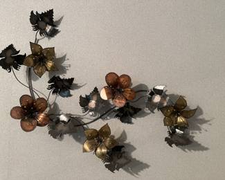 Copper wall art