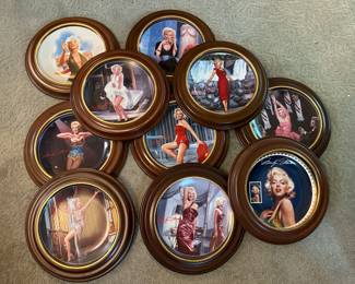 Marilyn Monroe Collectors plates 