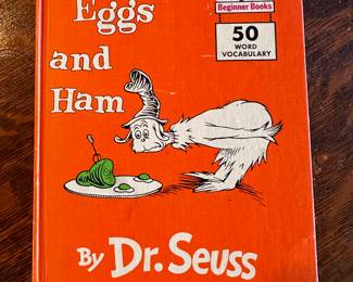 First edition Green Eggs and Ham by Dr. Seuss