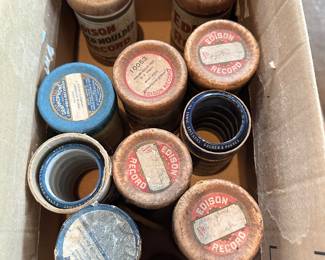 Edison cylinder tubes circa 1910-15