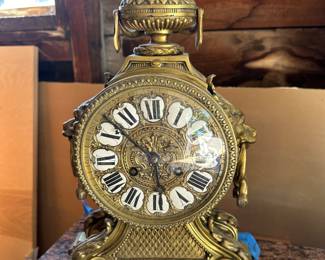 G. Philippe Mfg. French clock; circa 1890-1910