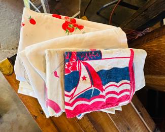 Vintage and antique linens