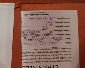 Ethan Allen swivel chair