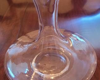 Stolzle Lausitz German wine decanter 