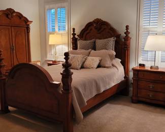 Master Bedroom with Broyhill Furniture 