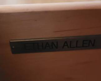 Ethan Allen wine storage cabinet