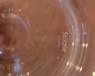 Stolzle Lausitz German wine decanter 