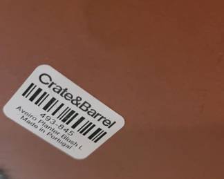 Crate and Barrel Aveiro Planter 13 1/2" tall