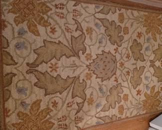 Pottery Barn wool rug made in India