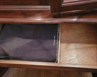 Interior drawer on Pennsylvania House China cabinet