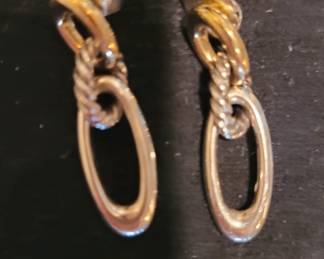 David Yurman sterling earrings