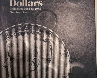 Incomplete book of Kennedy Half Dollars