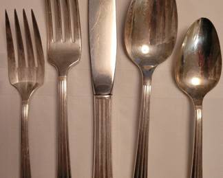 Community silverplate flatware set
