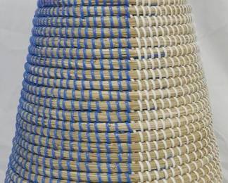 12 - Wicker Woven Decorative Vase 17 x 12
