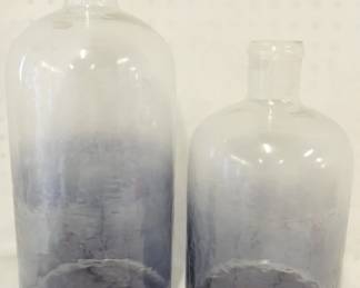 245 - Pr Ombre Bottle Vases 16"

