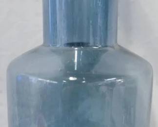 19 - Blue Glass Vase 21"
