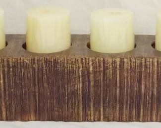 239 - Horizontal Candleholder 5x18x4
