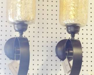 260 - Pr Hurricane Wall Sconces 30" Tall

