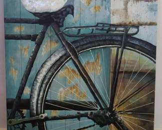 123 - Bicycle Wall Decor 48x36

