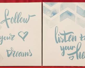 170 - 2 Wall Decor 14x14
