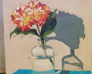 227 - Floral Wall Art 20x19
