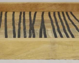 126 - Wooden Tray 2x16x12
