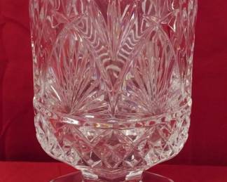 146 - Pressed Glass Vase 8.5"
