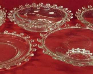 156 - 5 Heisey Lariat Bowls / Dishes
