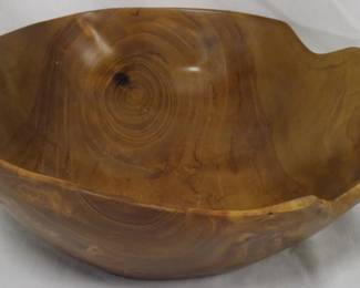 52 - Monkey Wood Bowl 4x11"
