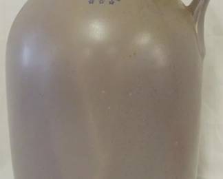 82 - Stoneware Jug w/ Eagle 13"
