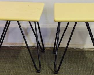 154 - 2 Ethan Allen Disney Accent Tables 14x13x13
