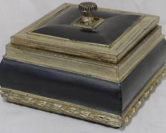45 - Decorative Covered Box 3.5x5x5
