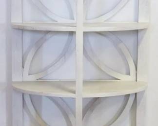 197 - Demilune 5 Tier Shelf 60.5x26x14
