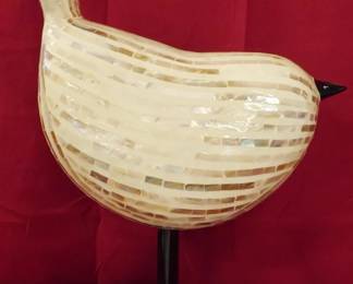 174 - Bird Figure on Stand 17.5"
