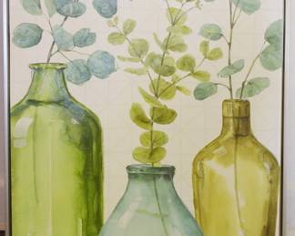 166 - Framed Wall Decor 32x32
