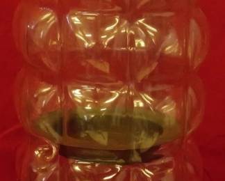 164 - Bubble Glass Hurricane 15"
