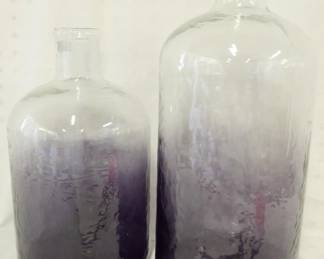 246 - Pr Ombre Bottle Vases 16"
