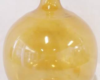 254 - Amber Bottle Vase 13"
