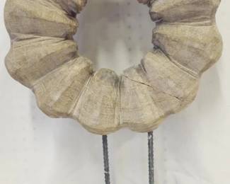 247 - Wooden Sculpture on Stand 25"
