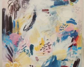 63 - Stylecraft Abstract Canvas Art 30x24
