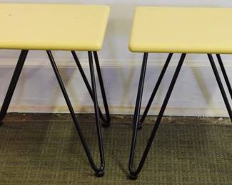 155 - 2 Ethan Allen Disney Accent Tables 14x13x13
