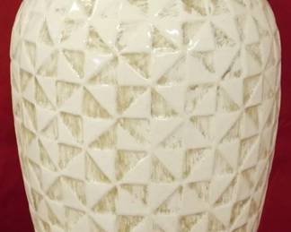 188 - Decorative Ceramic Vase 13"

