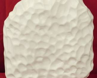 184 - Ceramic Relief Vase 11"
