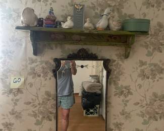 Antique mirror $35
